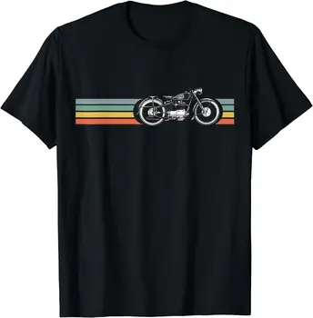 Ретро Ретро Мотор | I love my Motorcycle Мъжки Дамски Черна тениска с къс ръкав